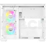Корпус Ocypus Gamma C54 WH ARGB, Mini-Tower, белый, 3 x 120 мм, фото6