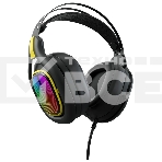 Гарнитура GMNG HS-L630G чёрный/жёлтый, проводная, подсветка, фото3