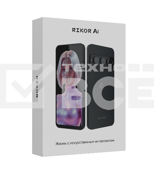 Смартфон Rikor Neuro S3 6/128Gb черный