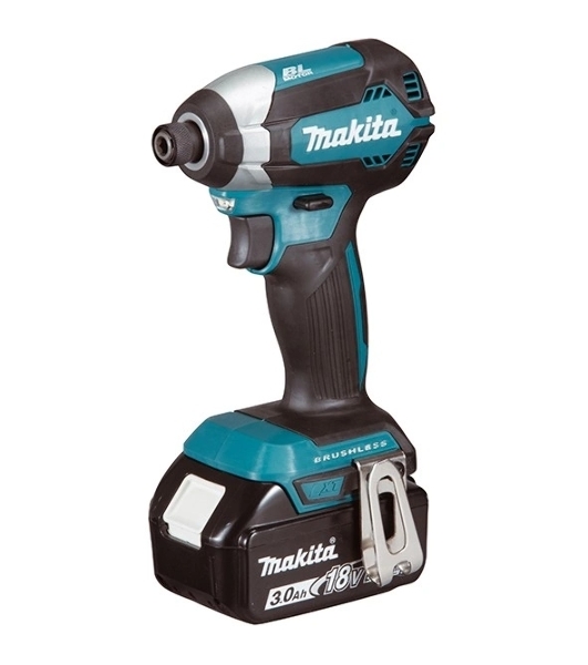 Дрель-шуруповерт Makita DTD153ZJ, 18 В, 0 Ач, 170 Нм, бесщеточный, ударный