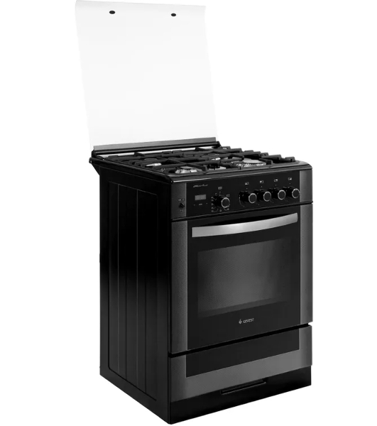 Плита газовая Gefest ПГ 6300-03 0046 черный, конфорок 4 шт, духовка 52 л, 60 см x 85 см x 60 см