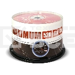 Диск CD-R Mirex 700 Mb, 52х, Maximum, Cake Box (50), (50/300), фото 1