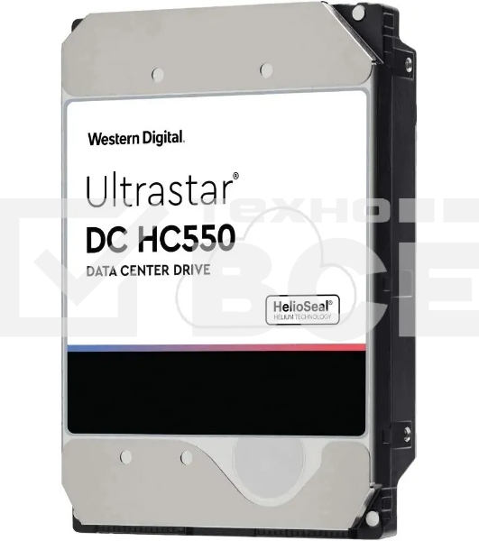 Жесткий диск Western Digital SAS 16TB 7200RPM 12GB/S 512MB DC HC550 0F38357 WD