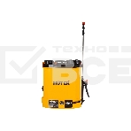 Опрыскиватель аккумуляторный Huter SP-12AC, аккумуляторный, ранцевый, 12л, желтый/черный, фото4