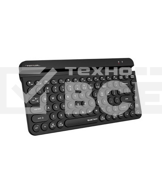 Клавиатура A4Tech Fstyler FBK30 беспроводная, USB, Bluetooth/Радиоканал, черный