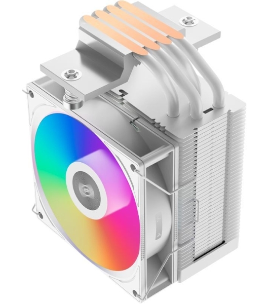 Устройство охлаждения (кулер) PcCooler R400 ARGB Soc-AM5/AM4/1200/1700/1851 белый 4-pin Al+Cu 180W Ret (R400-WHAWYX-US)
