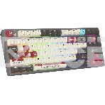 Клавиатура A4Tech Bloody WS87 беспроводная USB, Bluetooth/Радиоканал серый/красный, фото8