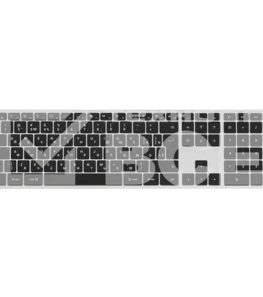 Клавиатура беспроводная Satechi Slim X3 Bluetooth Backlit Keyboard, Bluetooth, Серебристый ST-BTSX3S-RU