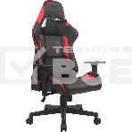 Игровое кресло Defender Pride чер/крас, класс 4, PU, 2 подушки T, фото 1