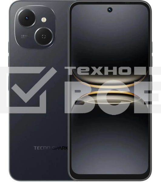 Смартфон Tecno Spark 40C 8/128Gb, черный