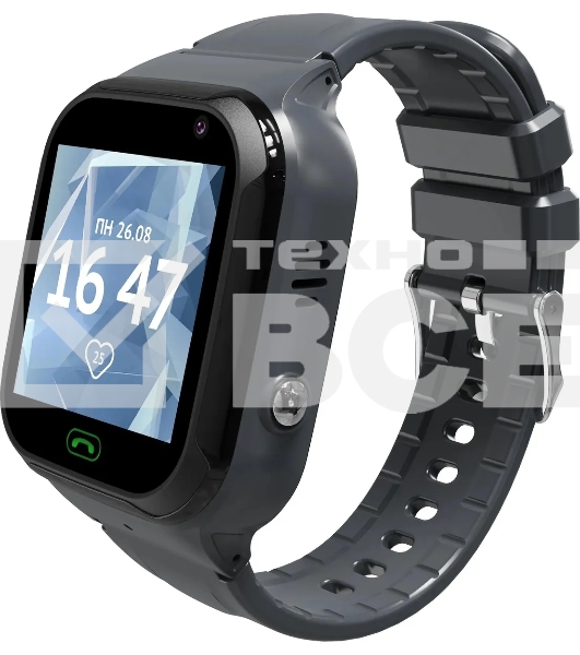 Смарт-часы AIMOTO Omega 4G с видеозвонком черный 9250101