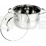 Набор посуды KELLI KL-4209 6 пред. Кастрюля с жаропрочной стекл. крышкой 2.1 л. Кастрюля с жаропрочной стекл. крышкой 3 л. Кастрюля с жаропрочной стекл. крышкой 4 л. Высококачественная нерж. сталь 18/10. 5-ти слойное капсульное дно., фото2