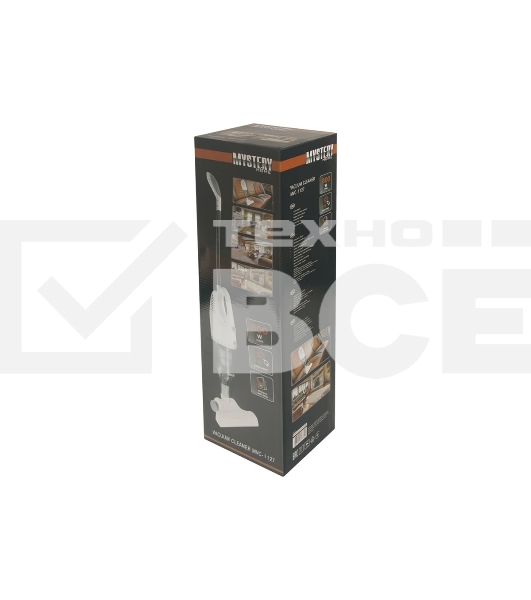 Пылесос вертикальный Mystery MVC-1127 белый, питание от сети, 800 Вт, уборка сухая, пылесборник 1.5 л