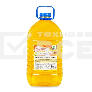 Средство для мытья посуды Clean&Green 'Greeny' Light 'Ромашка' 5 л CG8169