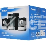 Акустическая система SVEN MS-90 черный (2x2.5W+ сабвуфер 5W, дерево), фото2