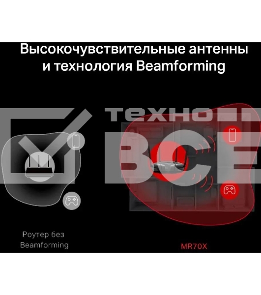 Роутер Mercusys MR70X AX1800 Dual-Band WiFi 6 Router, 574 Mbps at 2.4 GHz + 1201 Mbps at 5 GHz,4× Fixed External Antennas, 3× Gigabit LAN Ports, 1× Gigabit WAN Port, 1024-QAM, OFDMA, Router/Access Point Mode, MU-MIMO, WPA3, TWT, BSS Color