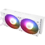 Водяное охлаждение для процессора Thermalright Grand Vision 240 (240mm, LED, White, ARGB/Fans: 2x120mm, 80.45CFM, 29.4dBA, 2150RPM/Pump height 72.5mm, 6400RPM, Rad thickness 27mm/S: 1700, 1200, 1851, 115X, 2011, 2066, AM5, AM4), фото9