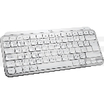 Клавиатура беспроводная Logitech MX Keys MINI (920-010502), USB, Bluetooth/Радиоканал, серебристый/белый, фото2