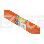 Уровень алюминиевый Sparta 400 мм, 3 глазка, желтый, линейка, фото3