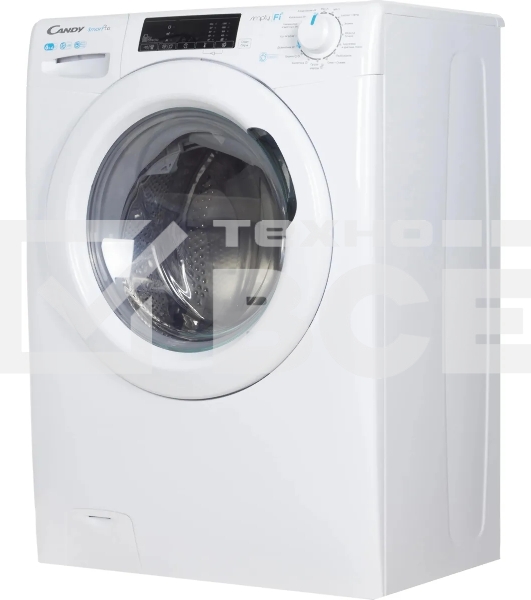Стиральная машина Candy Smart Pro CSOW4 1364T/2-07 белый, загрузка фронтальная 6 кг, 1300 об/мин., класс: В