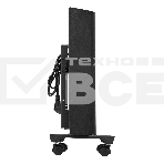 Конвектор Denzel XCE-1000B черный, 1000 Вт, 15 м2, термостат, фото15