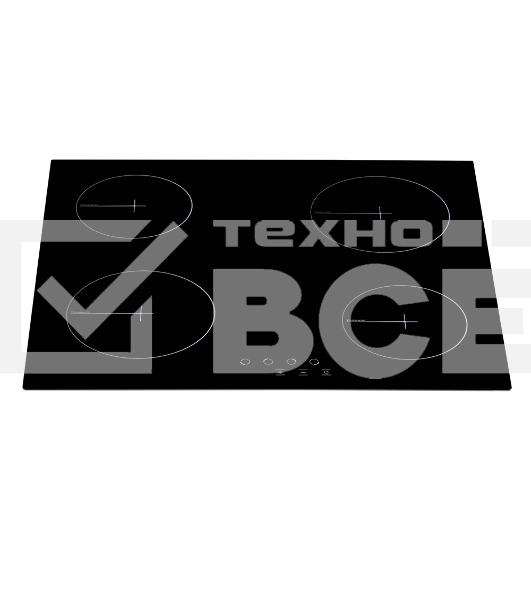 Электрическая варочная панель Simfer H60D14B020 черная