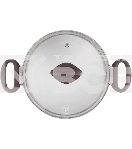 Кастрюля Rondell Tierno RDS-1592, 2.8 л, 20 см, с крышкой, стальной