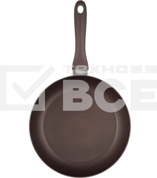 Сковорода Rondell Grillage RDA-1430, 26см, без крышки, коричневый