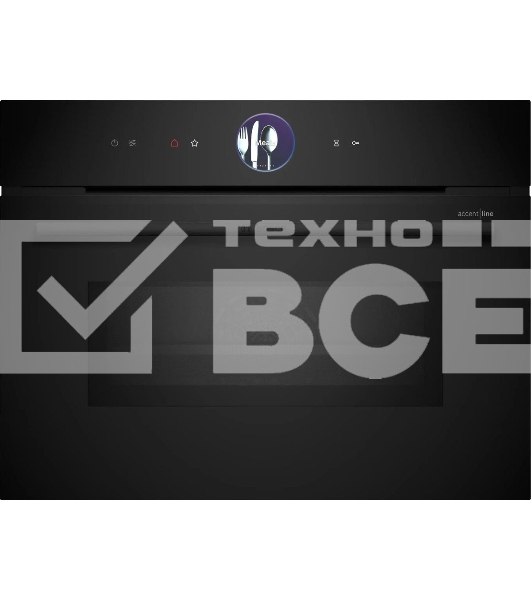 Встраиваемый духовой шкаф электрический Bosch CMG936AB1S черный