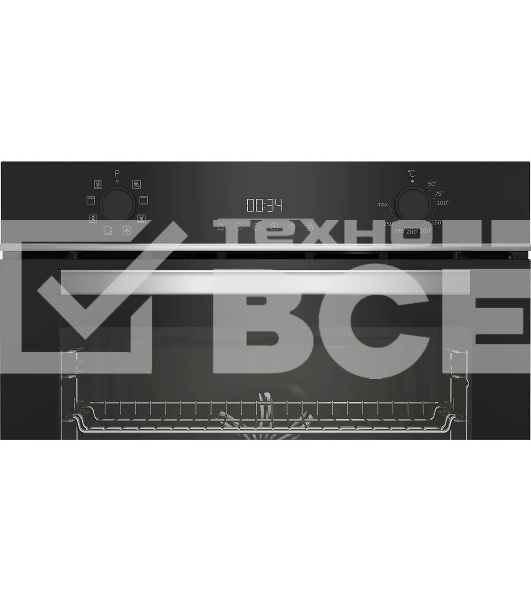 Встраиваемый духовой шкаф электрический Beko BBIM13300X черный