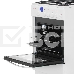 Плита газовая Gefest ПГ 3200-06 К35 белый, конфорок 4 шт, духовка 42 л, 50 см x 85 см x 53 см, фото5