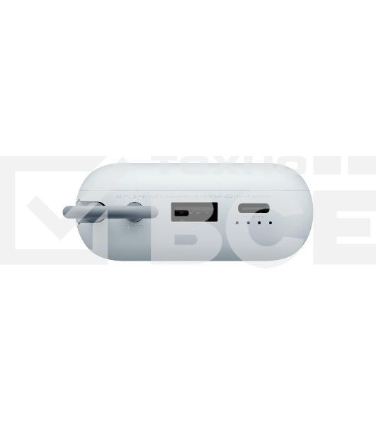 Внешний аккумулятор Xiaomi Power Bank 10000mAh (встроенный кабель) Ледяной синий GL