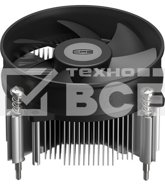 Устройство охлаждения (кулер) PcCooler R95-I Soc-1200/1700/1851 4-pin Al+Cu 95W 400gr Ret (R95-XXNIXX-GL)