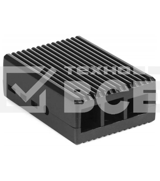 Корпус Qumo, Aluminum Case, Raspberry Pi 4B, Grey(RS018)