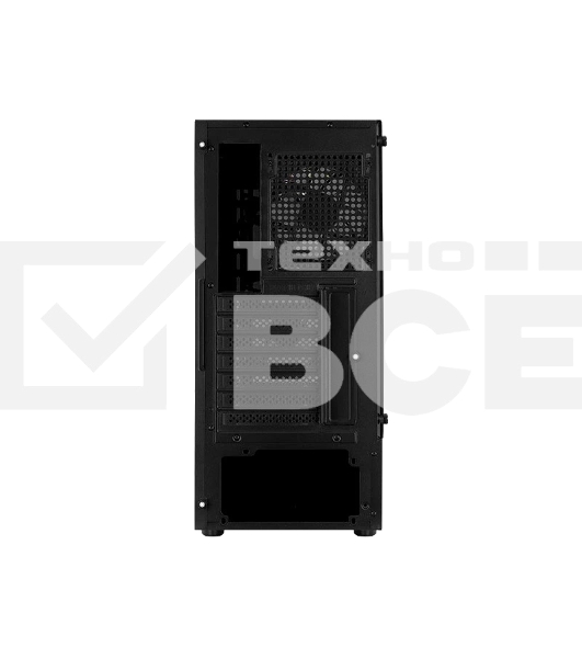 Корпус MidTower Aerocool / Formula Quantum-G-BK-v2 (черный) без Б/п, ATX 3FRGB Fan on front panel