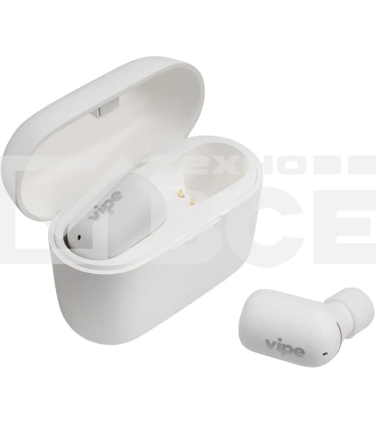 Гарнитура  Vipe A1 TWS  Bluetooth  вкладыши  белый