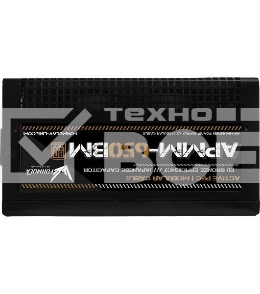 Блок питания Aerocool/Formula ATX 650W APMM-650BM 80 PLUS bronze (20+4pin) APFC 140мм fan 6xSATA Cab Manag RTL