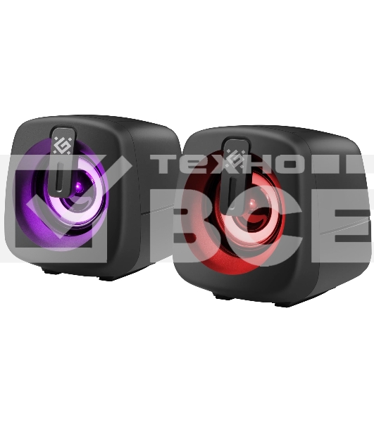 Компьютерная акустика Defender J1 6Вт, подсветка, питание от USB