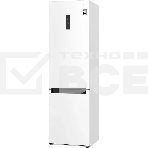 Холодильник LG GA-B509LQYL белый двухкамерный 277/107л морозилка снизу, No Frost, фото8