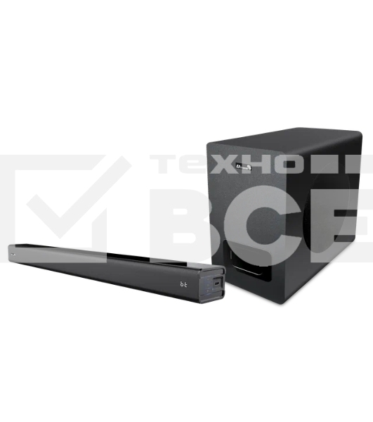 Акустическая система ELTRONIC Саундбар SOUNDBAR 2.1 2000W (20-15) черный