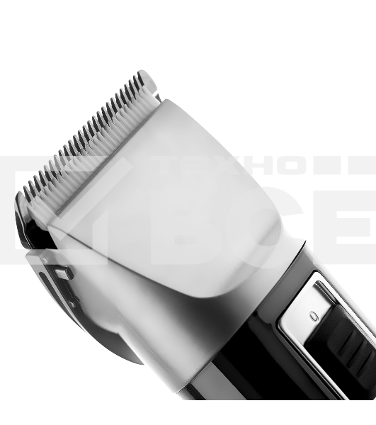 Машинка для стрижки BRAYER BR3402, LED-дисплей, 4 насад, турбо, титан. покр, регу. высоты лезвий