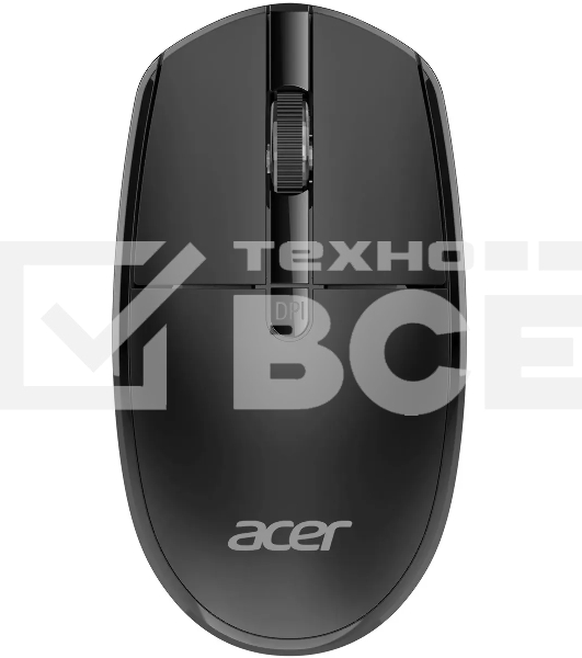 Комплект клавиатура + мышь Acer OCC401 клав:черный мышь:черный USB беспроводная (ZL.ACCCC.016)
