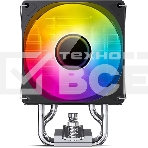 Кулер для процессора JONSBO CR-1400 V2 ARGb (180W, 4-pin PWM, 133мм, Al/Cu, 4x6мм, ARGb, 1x92мм, 38.2CFM, 33.8dBA, 2200RPM, S: 1700/1200/115X, AM4/AM5 черный), фото9