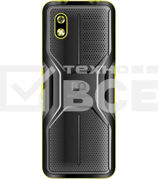 Мобильный телефон BQ 2842 Disco Boom желтый/черный