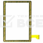 Сенсорное стекло (тачскрин) TurboPad 1015 3G, черное, фото2