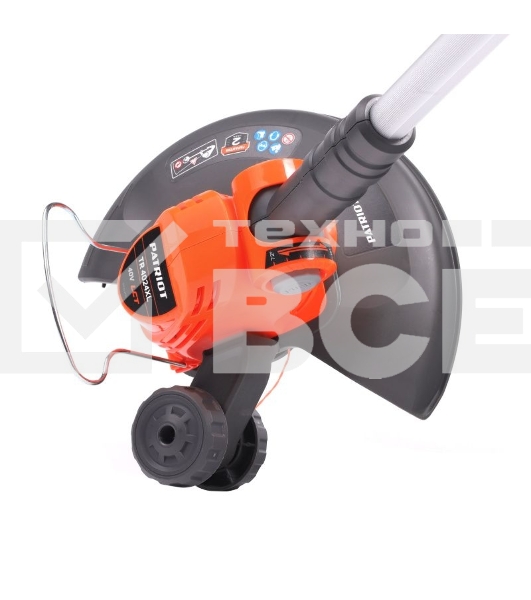 Триммер аккумуляторный PATRIOT TR4024XL, 40B платформа LCT, ширина кош. 30см, запасная леска, один АКБ (4,0А*ч) и ЗУ