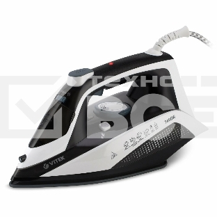 Утюг Vitek VT-8313 2400Вт белый/черный