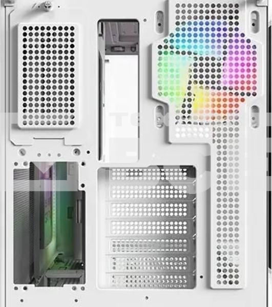 Компьютерный корпус Montech King 65 белый без БП ATX 2xUSB3.0 audio bott PSU