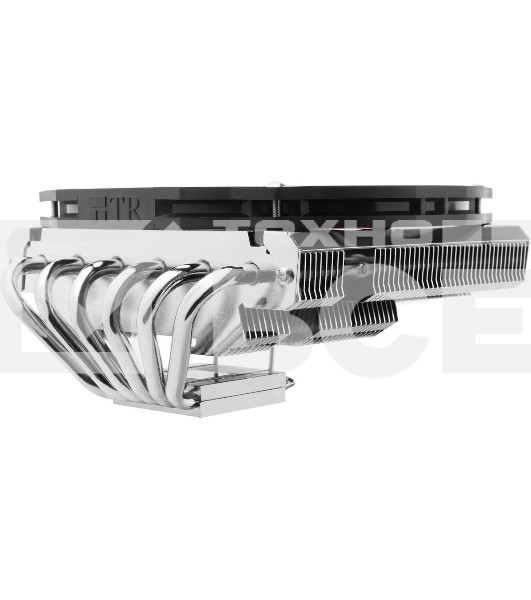 Устройство охлаждения(кулер) Thermalright AXP-200-R Soc-AM5/AM4/1151/1200/2066/1700 черный/красный 4-pin 30.6dB Al 180W 475gr Ret