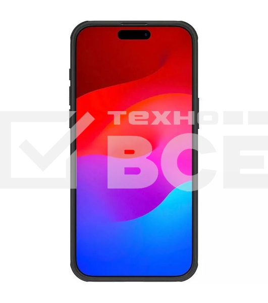 Чехол Super Frosted Shield Pro, черный, (AP IP15 Pro Max)